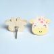 Handmade Pine Wood Giraffe Face Kids Furniture Knob